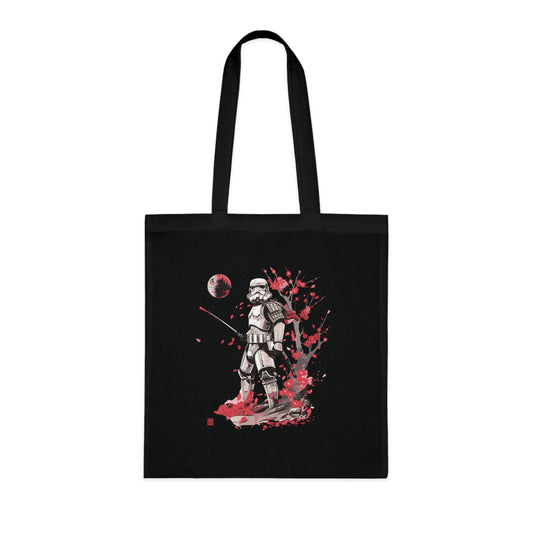 Samurai Stormtrooper Cotton Tote Bag